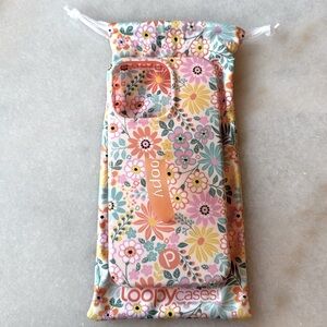 Loopy case Floral burst iPhone 13 Pro righty